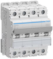 Leitungsschutzschalter Hager MCB 4P 415V Typ C 3A 4TE