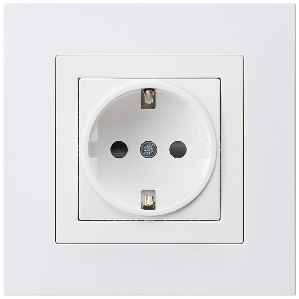 UP-Steckdose kallysto.pro Schuko weiss