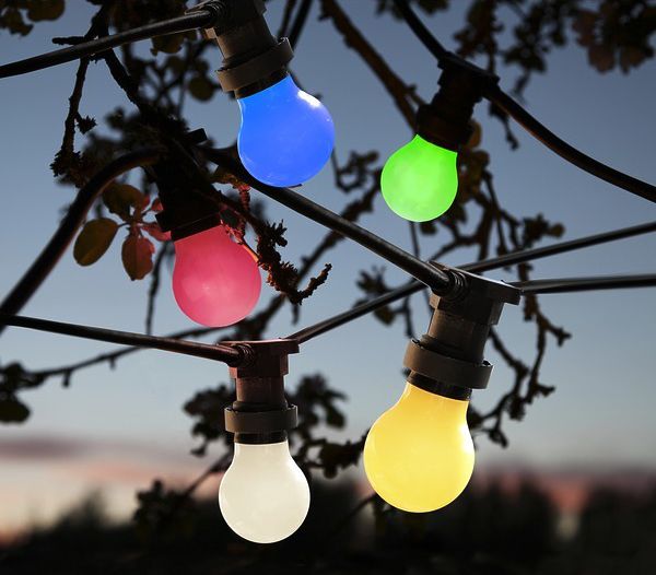 LED-Lampe M. Schönenberger E27 0.9W 6lm 96mm A55 opal blau