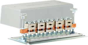 AP-Potentialausgleichskasten Woertz grau