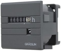 AP-Betriebsstundenzähler Elbro taxxo 100, 220…240V, 50Hz, grau