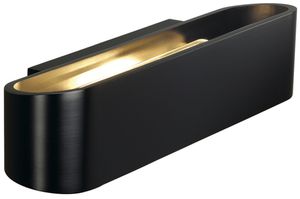 Applique SLV OSSA, R7s 120W up/down ovale IP20 noir