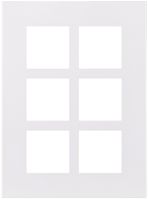 Abdeckrahmen ATO 3×2 Module weiss