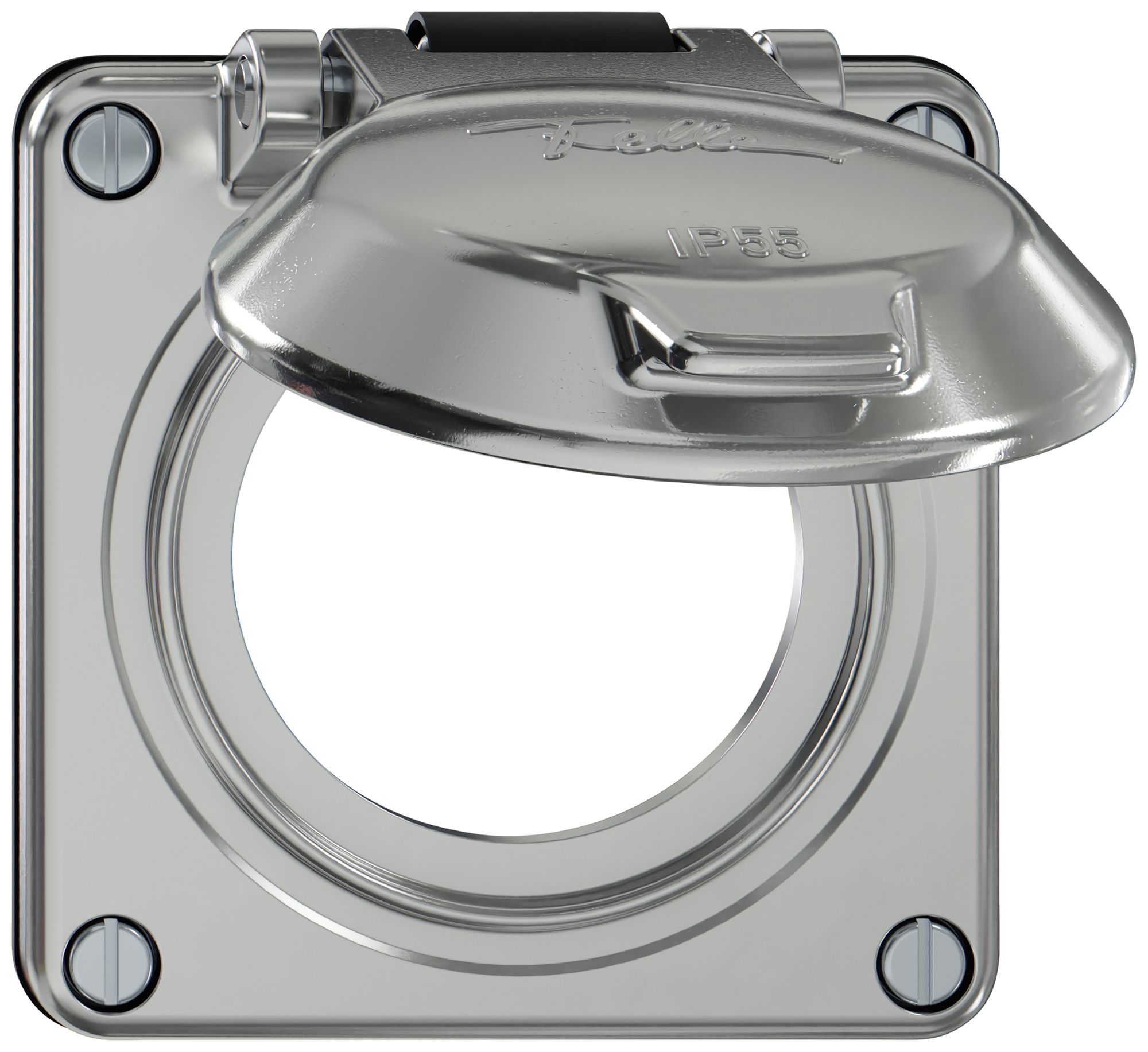 Parte superiore ELEMENT SNAPFIX® c.coperchio asse e molla isolati Ø53mm all