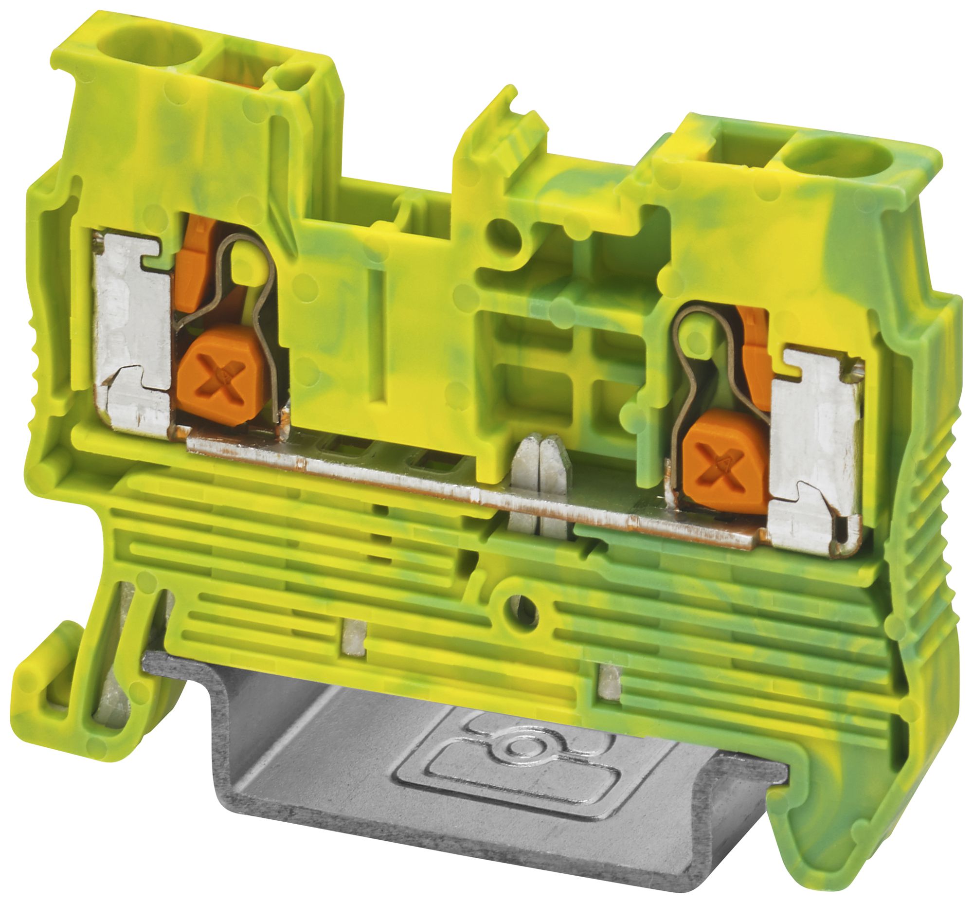 Borne de terre joignable PX XT 2,5-PE 4mm² 2×1 DIN35 vt-jn