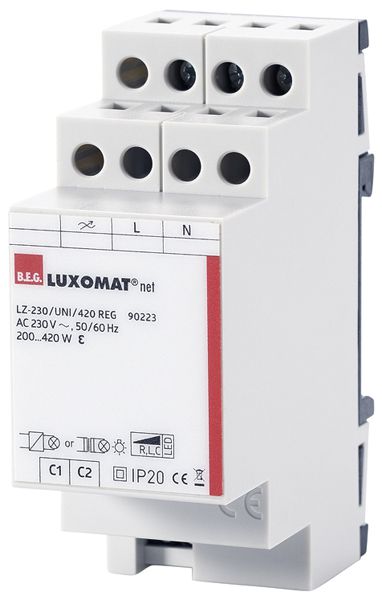 Élément de puissance supplément. AMD KNX Luxomat LZ-230/UNI/420, 230VAC 200…420W