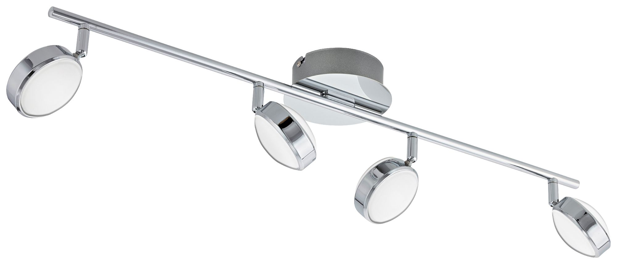 LED-Deckenleuchte Eglo SALTO 21.6W 2560lm 3000K IP20 760×130mm Chrom