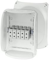 Boîte de dérivation AP Hensel KF G avec bornes 5×35mm² gris