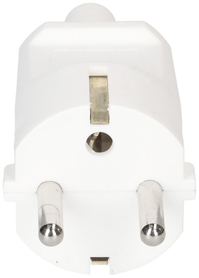 Spina mobile Schuko MAX HAURI L+N+PE 16A 250V 0.75…1.5mm² bianco