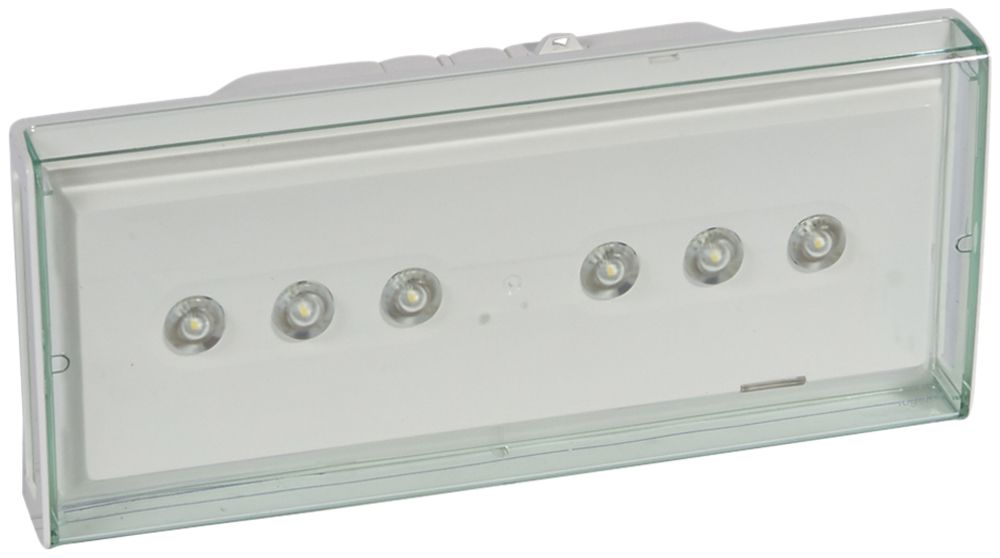 LED-Not-/Hinweisleuchte LEG U34LED, Dauer/Bereitschaft/Autotest, 1h 450lm