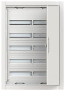 Distributore INC ABB ComfortLine 5 file 120UM con porta 615×864×125mm