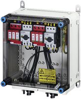 Scatola PV ENYSUN Mi PV 2222 con spina MC4 2×prot.sovratensione+interrutore rete