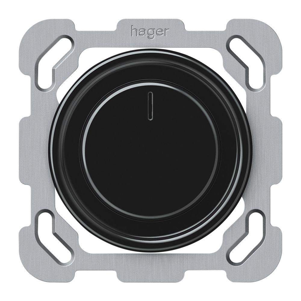 UP-Drehdimmer origin Phasenanschnitt 20…500VA 77×77mm sz