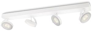 LED-Deckenleuchte CLOCKWORK 4×4W, 2700K, 1120lm, 50°, weiss