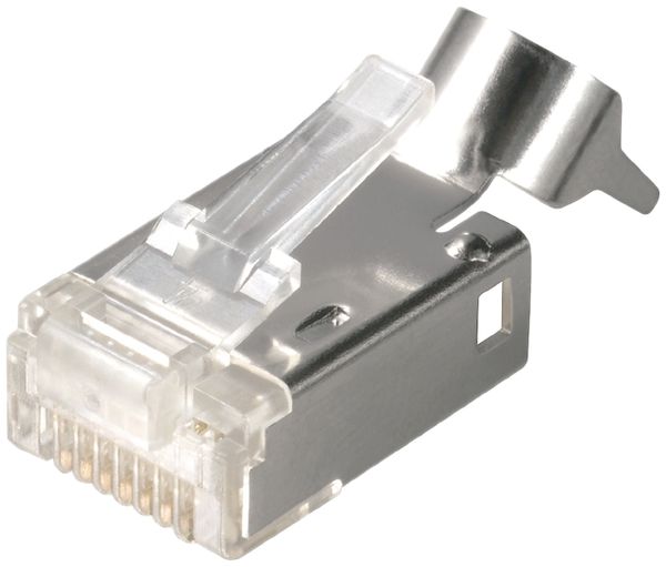 Fiche à sertir RJ45 Weidmüller IE-PM-RJ45-TH cat.6A/Class EA (ISO/IEC11801 2010)