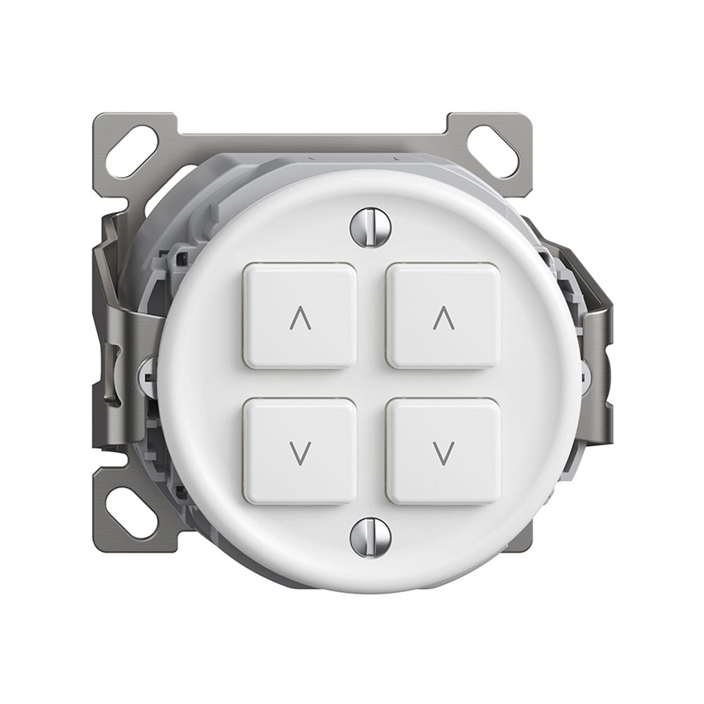 Interruttore tapparelle AP 2K/4T Sdue Wiser bianco