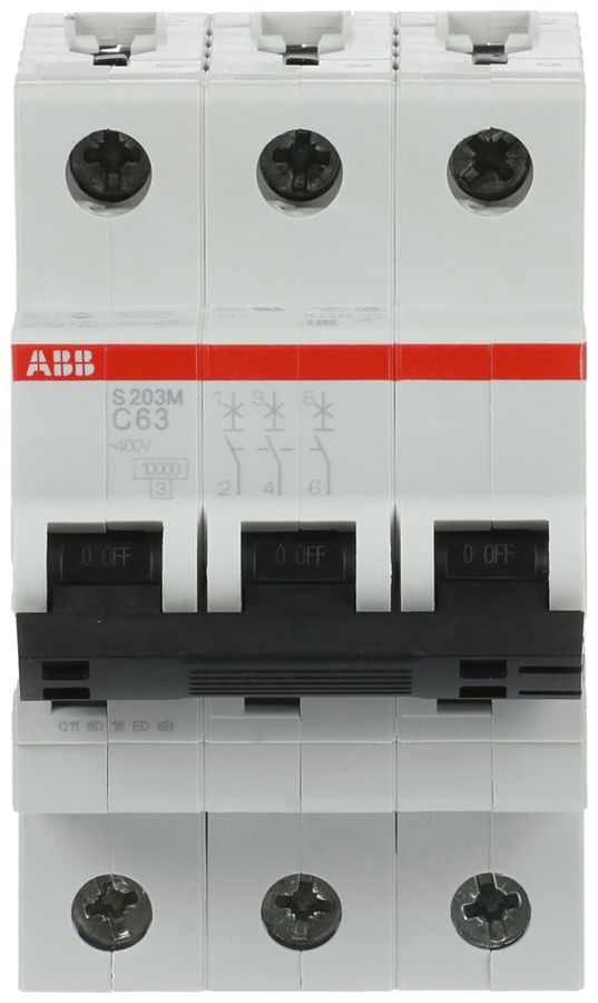 Leitungsschutzschalter ABB S203M-C63 63A C 10kA