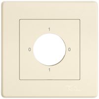 UP-Montageset EDIZIO.liv SNAPFIX® f.Drehschalter m.Schloss 0-1-0-1 cr