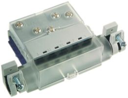 Boîte de dérivation Woertz pour câble plat Combi/DALI basse 2×5P