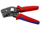 Pince à sertir KNIPEX auto-ajustable pour embouts 190mm