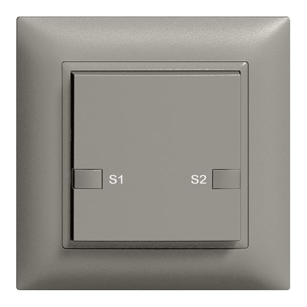 Tasto INC ZEP scena 1c/1t staz.centr/sec. EDIZIOdue grigio scuro