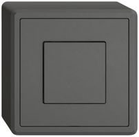 Station sec.interrupteur AP EDIZIO.liv Wiser SNAPFIX® 1 canal 1 touche grf