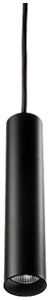 Lampada sospesa LED SG Zip Tube Micro 7W 360lm 927 REG Ø39×204mm nero