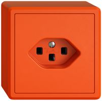 AP-Steckdose EDIZIO.liv SNAPFIX® 1×T23 or