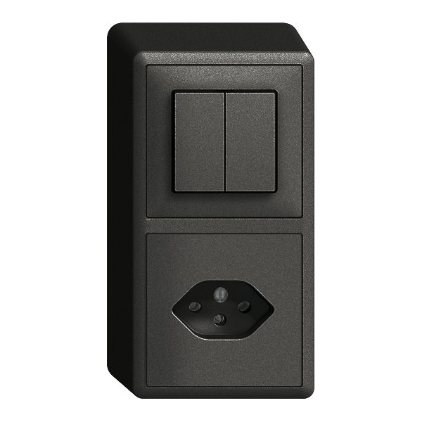 Combinazione AP EDIZIOdue 1/1P+T13 nero