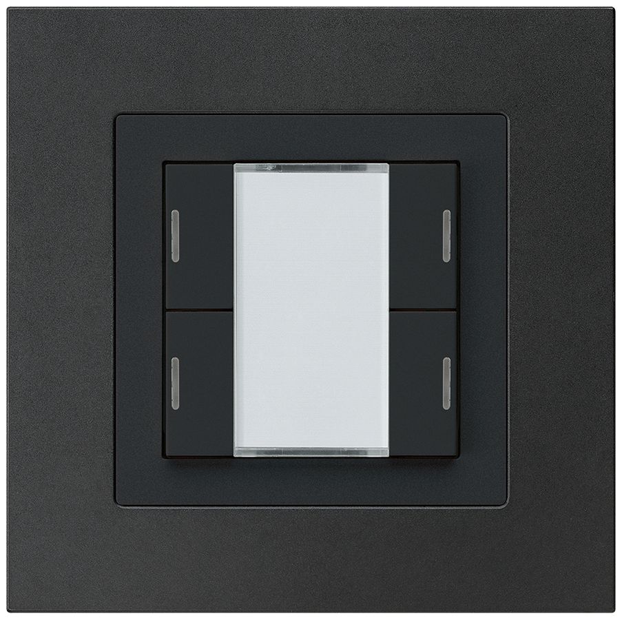Tasto INC kallysto.pro KNX 4×LED RGB s/e-link nero
