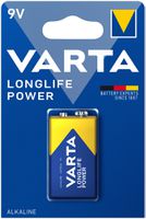 Batterie Alkali VARTA Longlife Power 9V Blister à 1 Stück