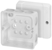 Scatola di derivazione AP Hensel DE9321 88×88mm bianco