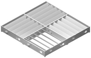 Luftumlenkung Rittal SK 3213.340 280×280mm Kunststoff