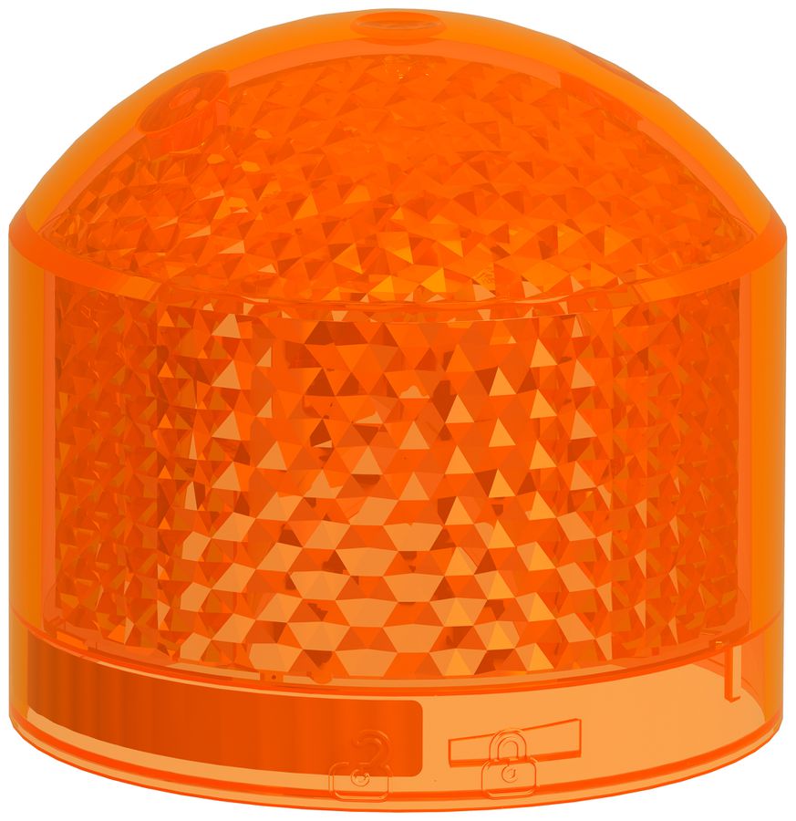 LED-Leuchtelement Harmony 24VAC/DC orange Blitzlicht obere Einheit