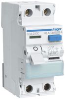Fehlerstrom-Schutzschalter Hager RCCB (RCD) 2P 230V 0.03A Typ A 40A 2TE
