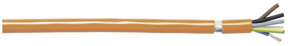 Kabel PUR-PUR 7×6mm² 6LPE orange Fca
