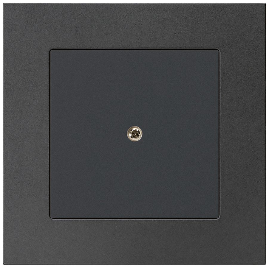 UP-Blindabdeckung kallysto.pro schwarz 94×94mm