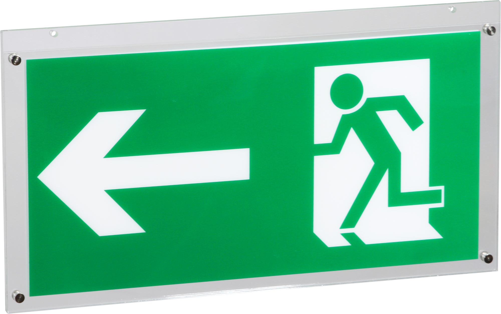 Piktogramm-Scheibe ESYLUX SLD, zweiseitig rechts/links