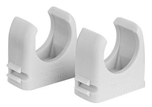 Klemmschelle RO-Clip M40 hellgrau