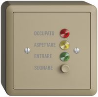 AP-Türstation für Rufleuchte italienisch, EDIZIOdue sand