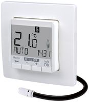 UP-Uhrenthermostat Eberle FIT 3F, Display weiss, 230V 1S 10…40°C, ws