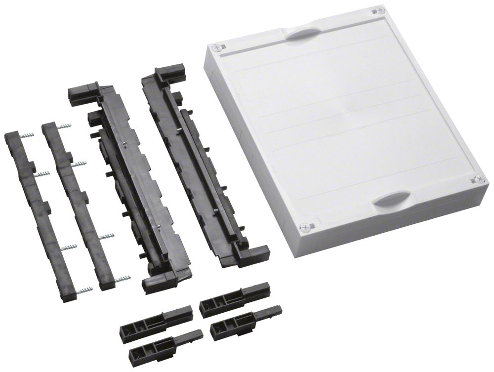 Baustein Hager univers N 300×250mm für Sammelschiene Abstand 60mm