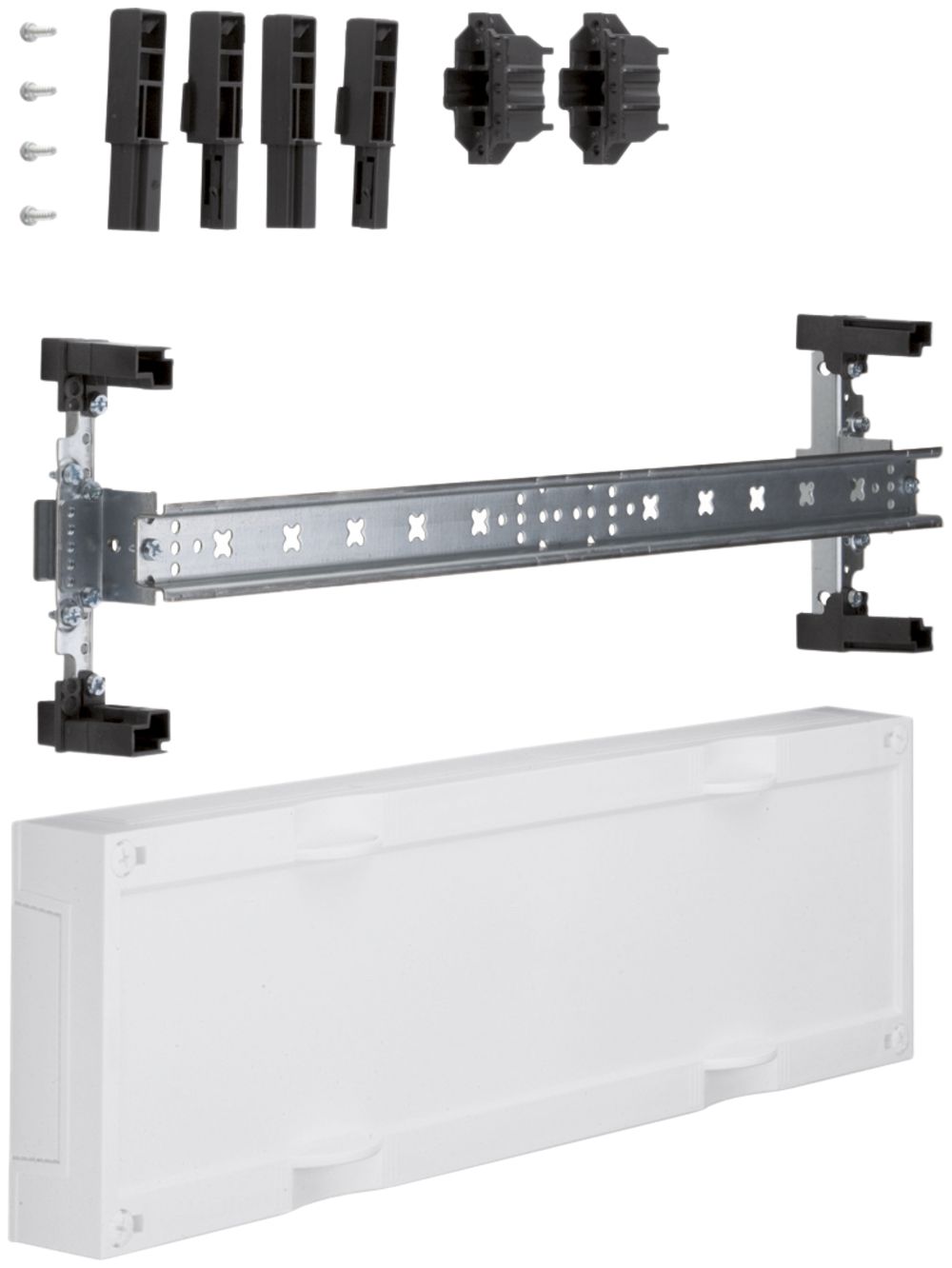 Kit Hager univers N 150×500mm pour bornes horizontal