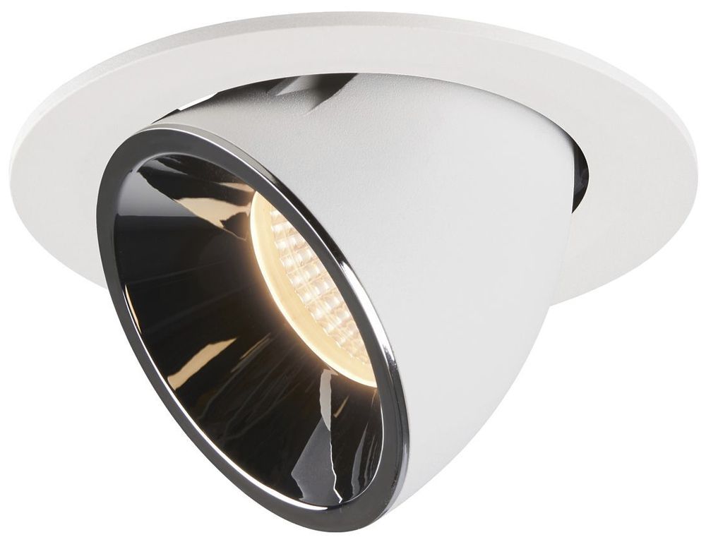 EB-LED-Downlight SLV NUMINOS GIMBLE L, 25.4W 700mA 2150lm 2700K 55° ws/chr