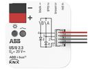 EB-Ein-/Ausgangs-Modul KNX ABB US/U2.3 2-Kanal 20VDC 40×39×12mm