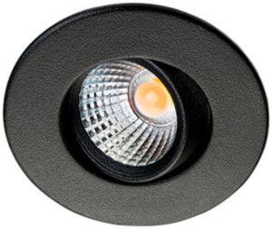 EB-LED-Spot SG Nano Tilt 4W 240lm 2700K IP65 MB Ø50mm schwarz