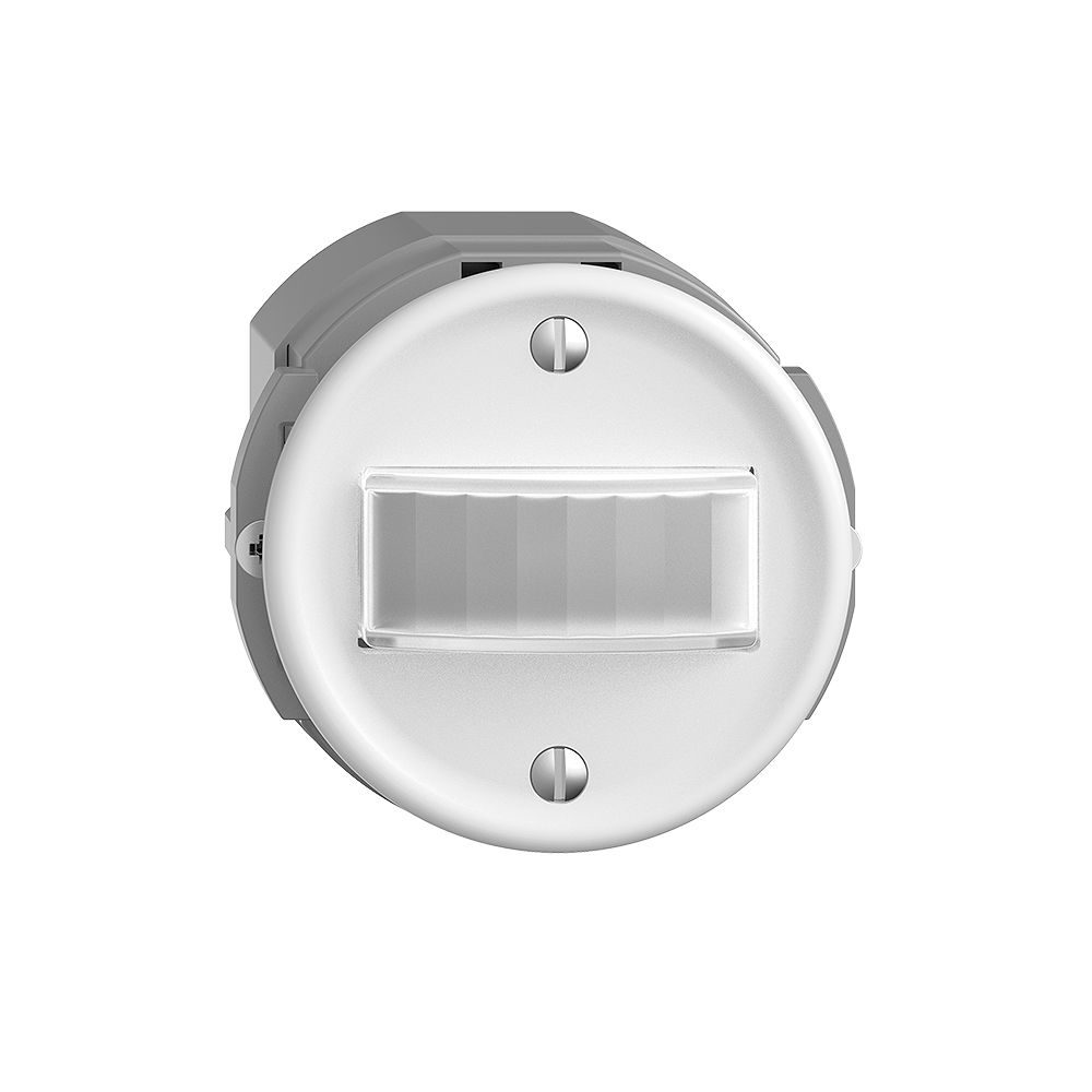 Détecteur de mouvement STANDARDdue Q pirios 180 R eco 1 canal, blanc