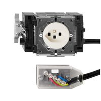 Presa INS FH T23 L3 bianco 49…69mm per cavo piatto Technofil