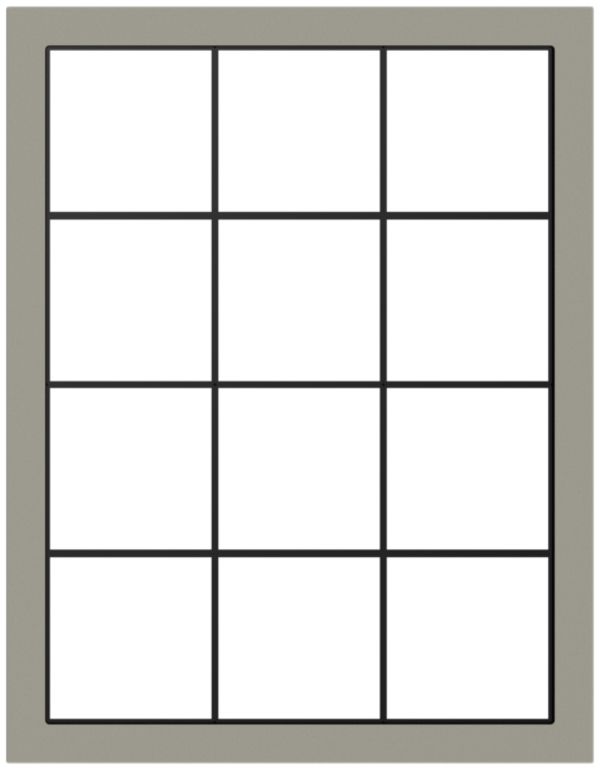 UP-Kopfzeile für Kombination SIDUS 4×3 Edelstahl