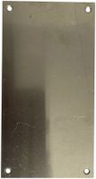 Befestigungsplatte Gr, II-II ohne Bohrung mit 4 Befestigungslöchern
